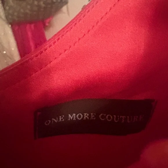 Elegant Kids Red Dress - Picture 7 of 8